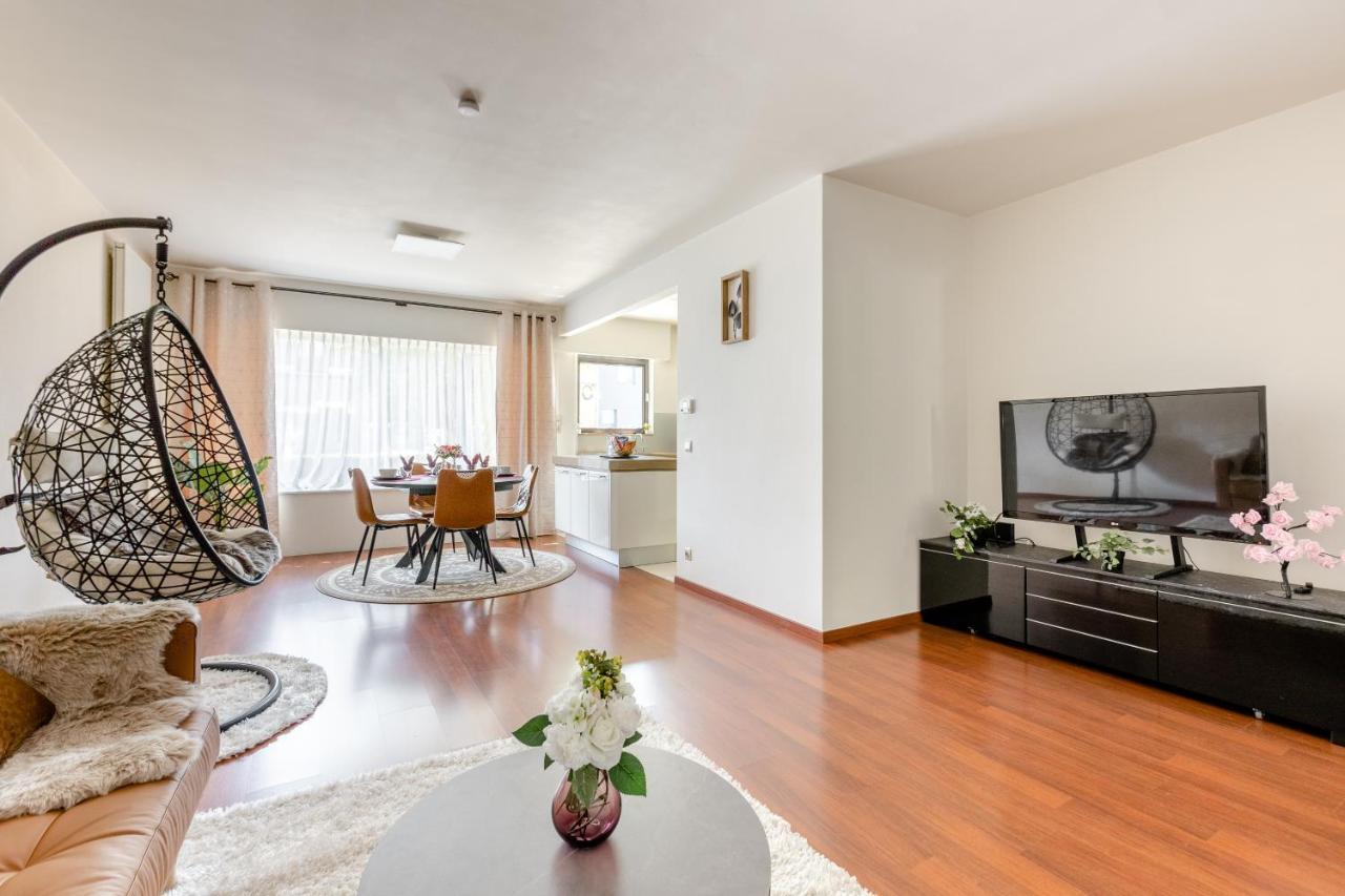 Luxe With Parking&garden In Wilrijk Appartement